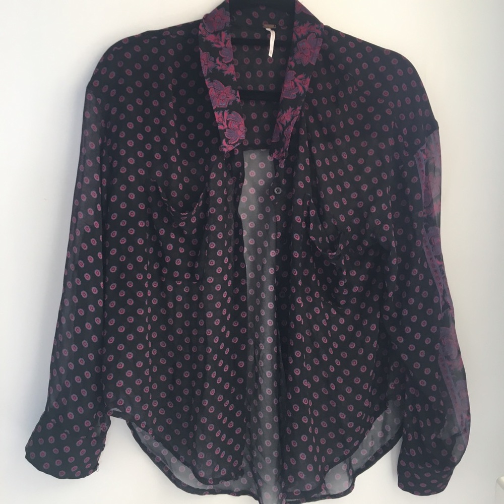 Free people button down